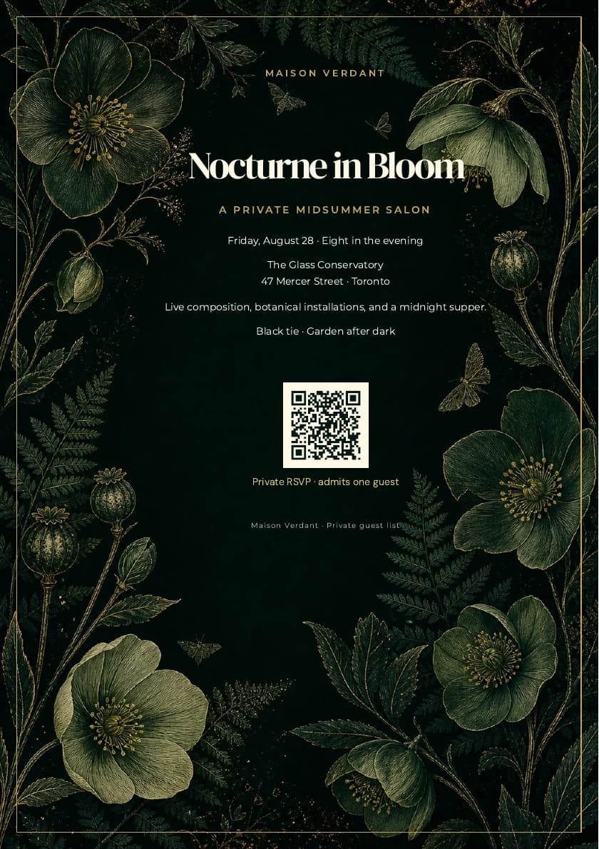 Nocturne in bloom